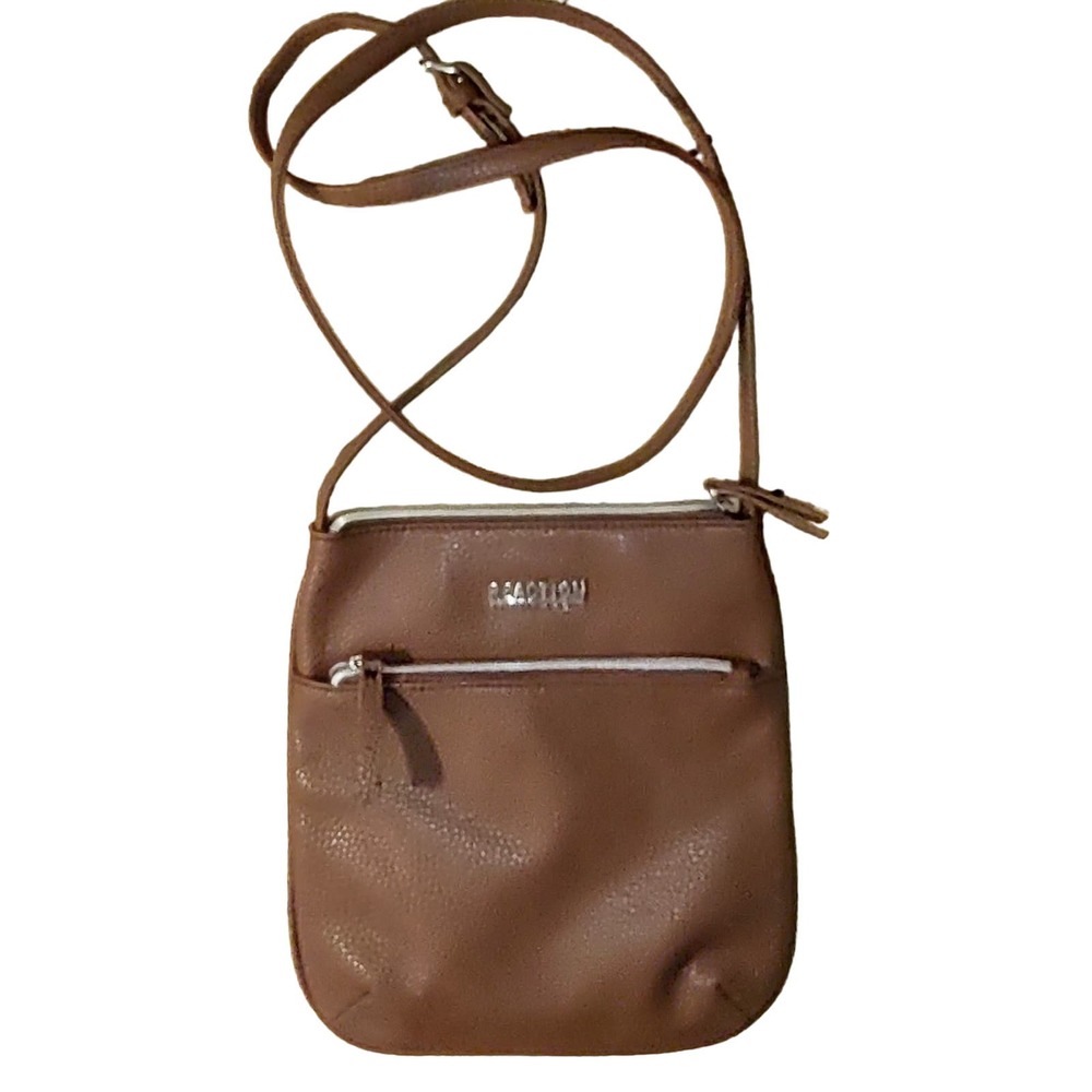 Reaction Kenneth Cole Faux Pebble Leather Small Crossbody Purse